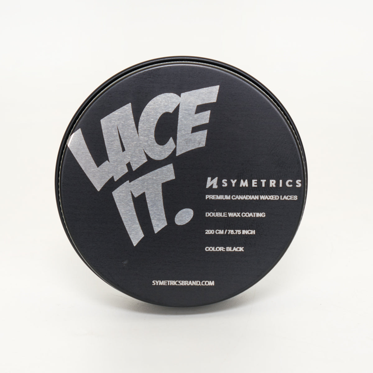 Symetrics Waxed Laces - Black / White