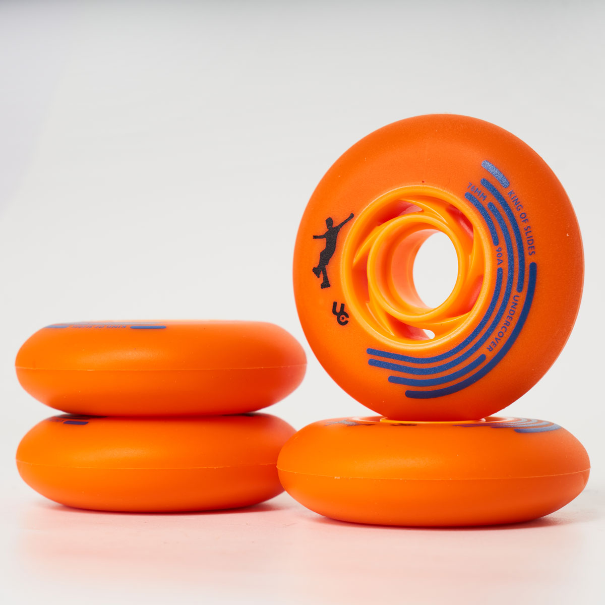 Undercover King Of Slides 76mm Wheels - Orange