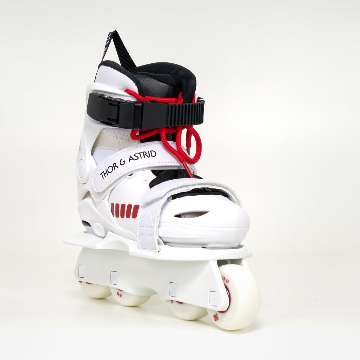 USD Glitch Vikings Junior Adjustable White Skates