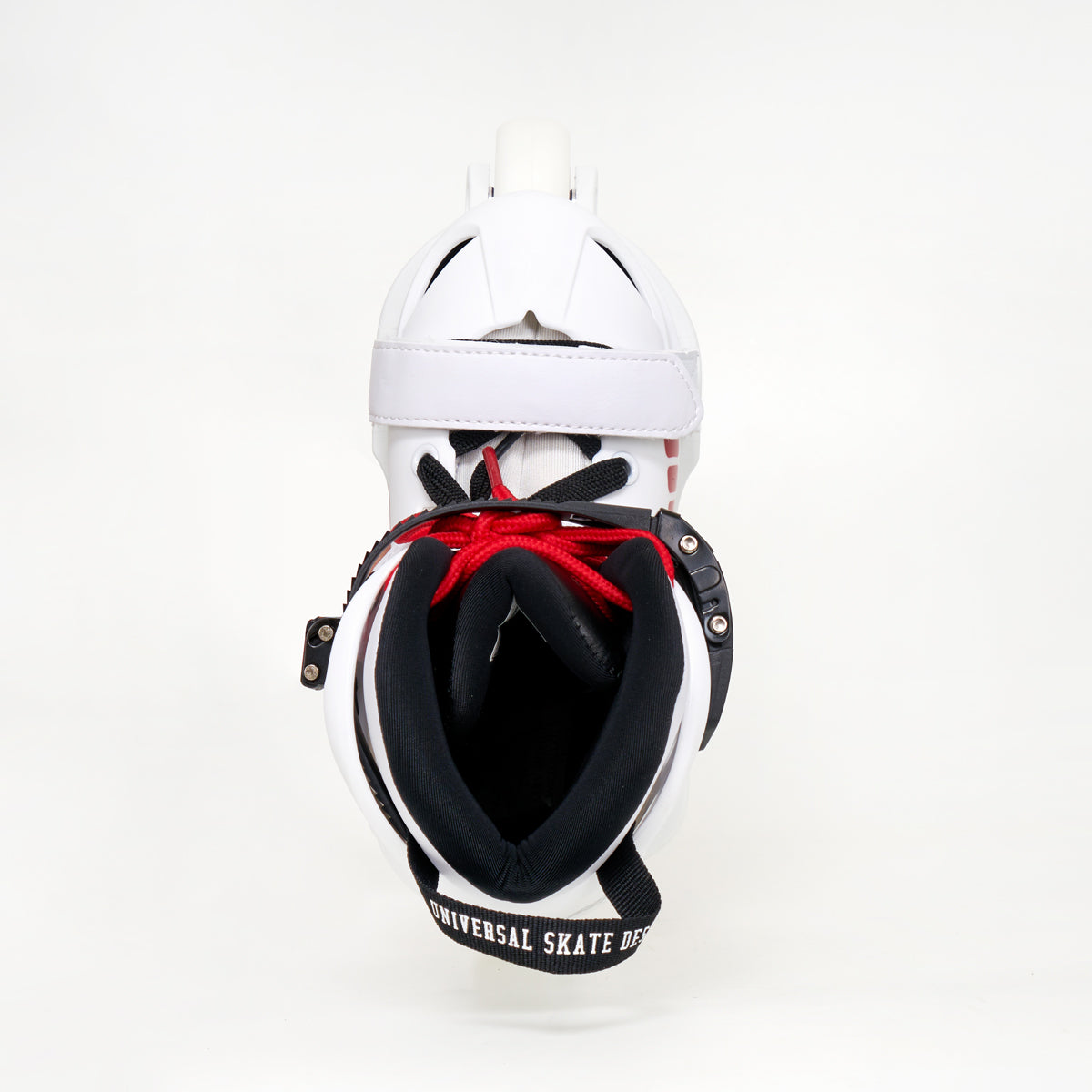 USD Glitch Vikings Junior Adjustable White Skates