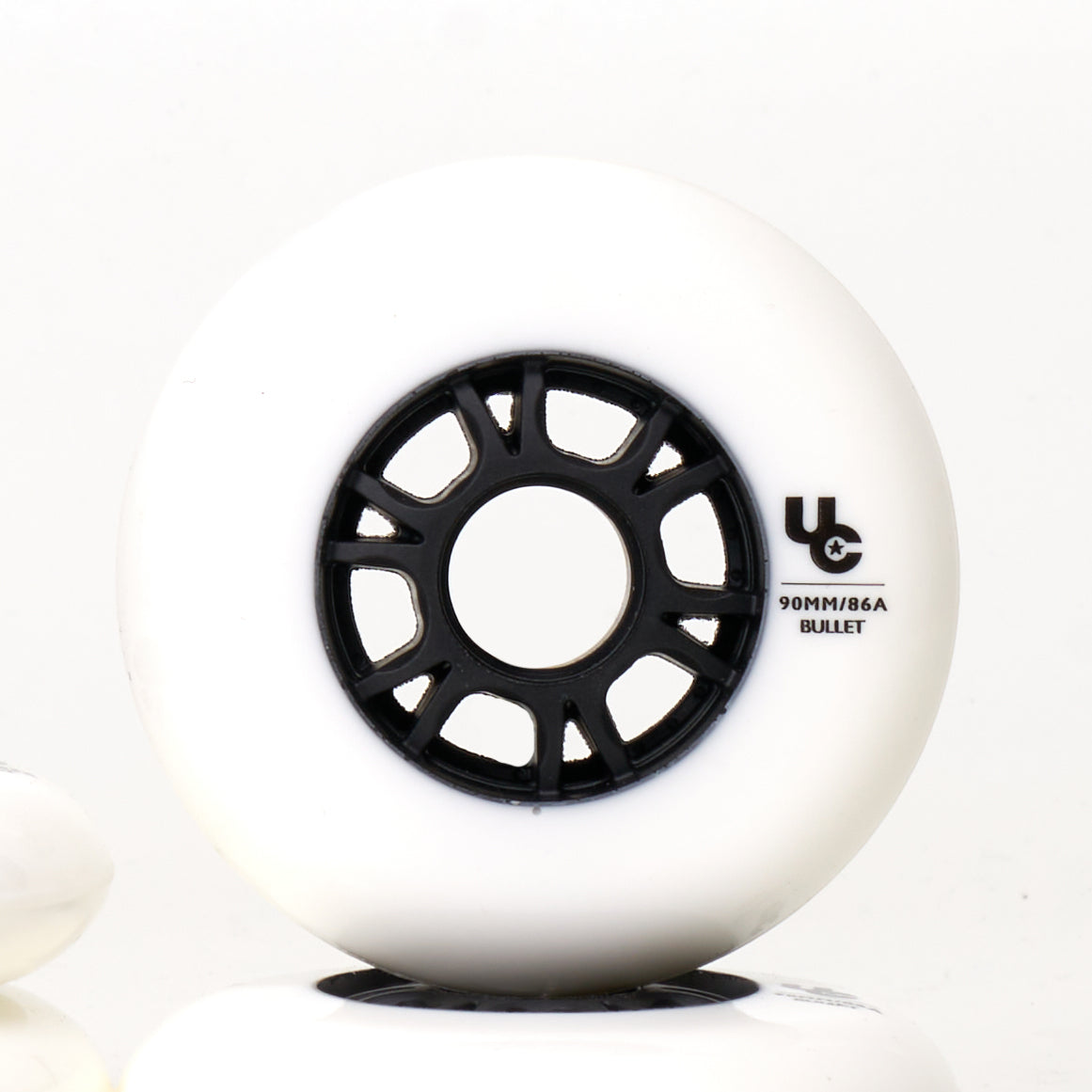 Undercover Team Wheels 90mm / 86a - White - 4 Set