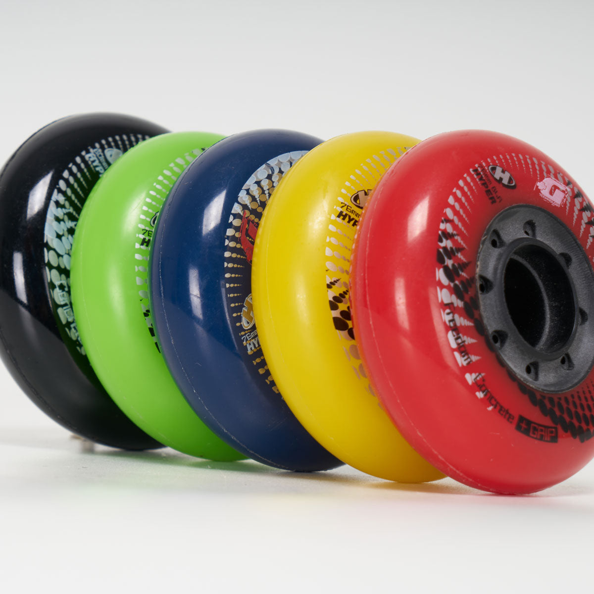 Hyper Concrete +G Wheels 76mm / 80mm - SINGLES (Various Colours)