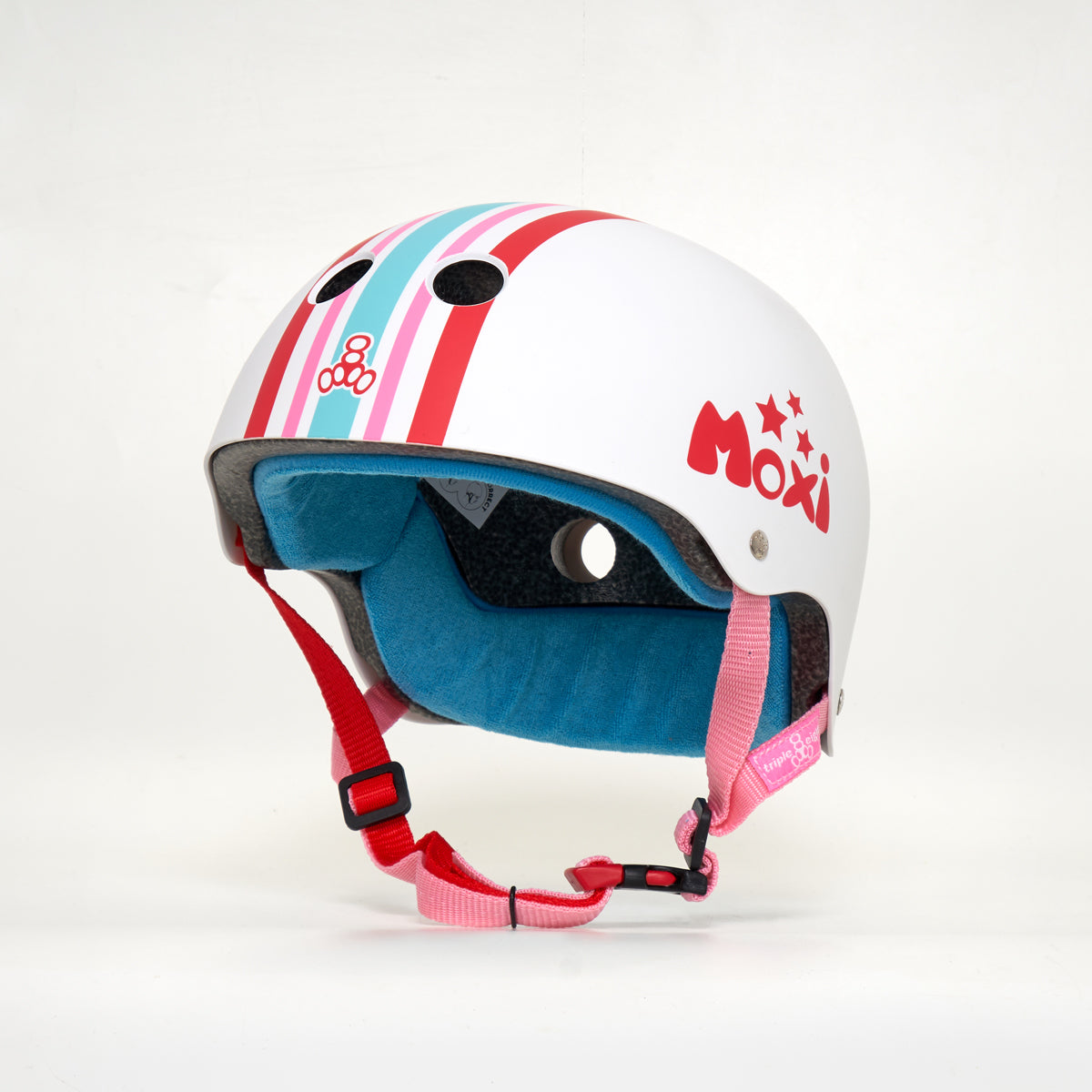 MOXI x TRIPLE 8 - Sweatsaver Helmet - Stripey