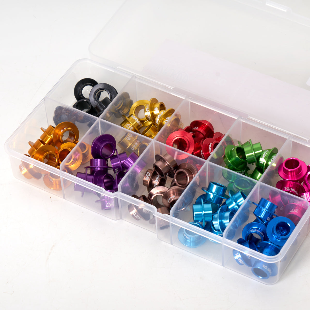 Wicked Precision Spacer Kit - 10 Different Spacer Sizes - 80 Spacers