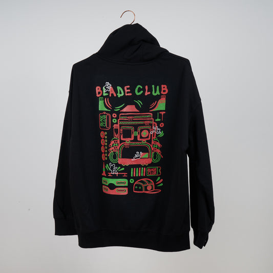 Blade Club The Abstract Black Hoody