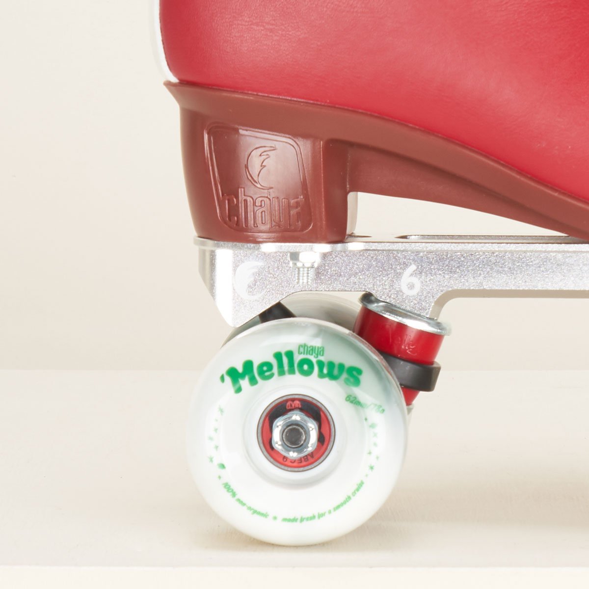 Chaya Melrose Premium Rollerskates - Berry Red