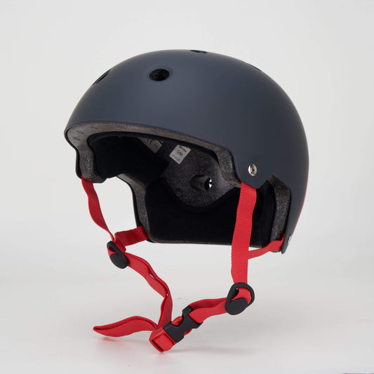 Core Street Skate Helmet - Matt Black With Red Decal-Core-Aggressive Skate,black,Helmets,Protective Gear,red