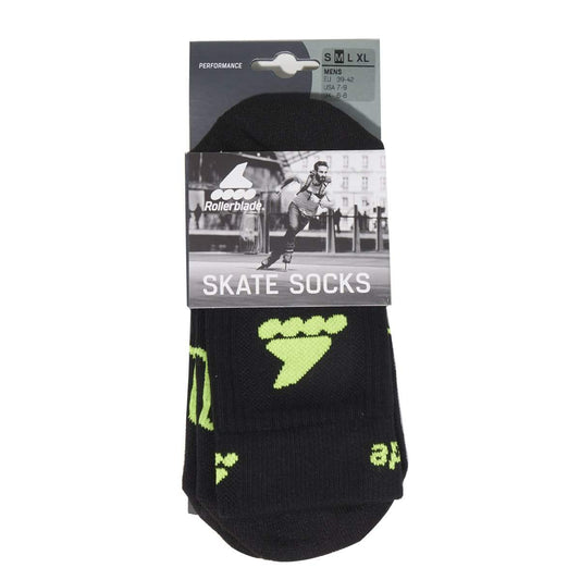 Rollerblade Skating Socks - Black / Green