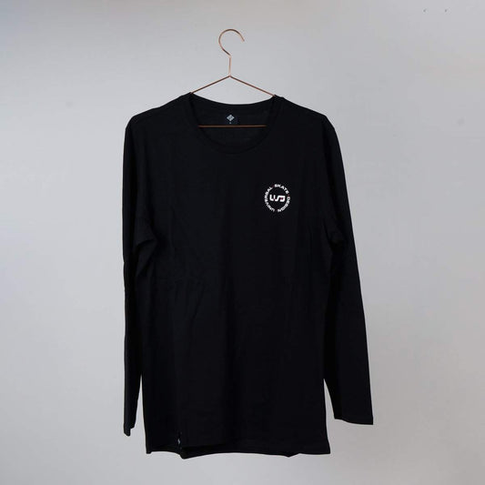 USD Heritage Longsleeve T-shirt - Black-USD-Aggressive Skate,black,Clothing,T-shirts