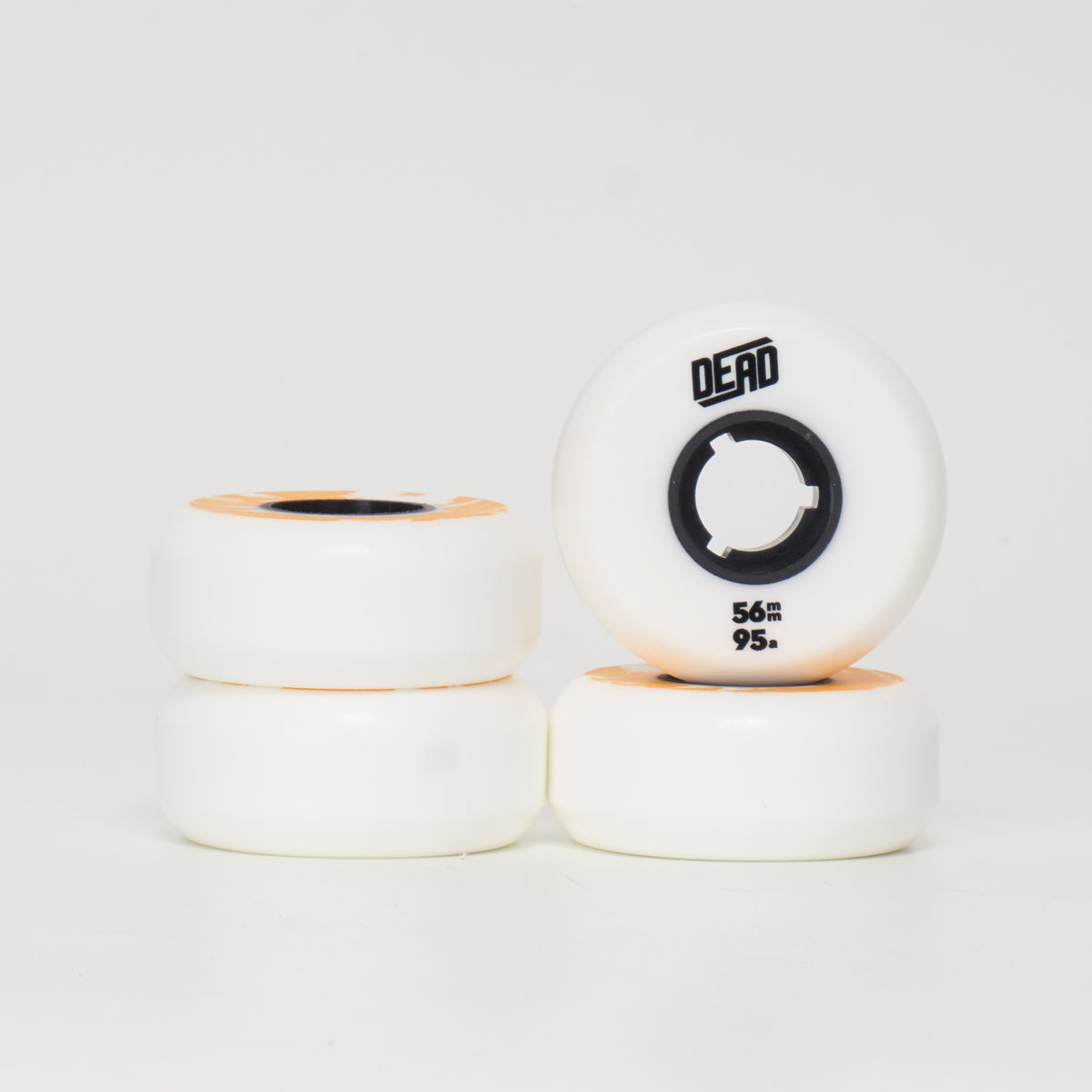 Dead 56mm / 95A Wheels - White