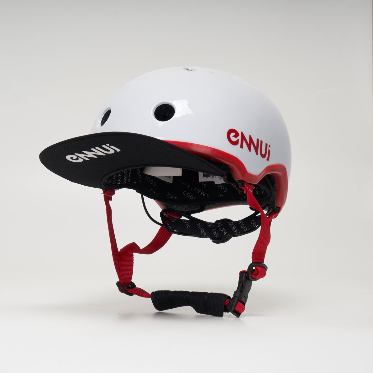 Ennui Elite Helmet - White/Red