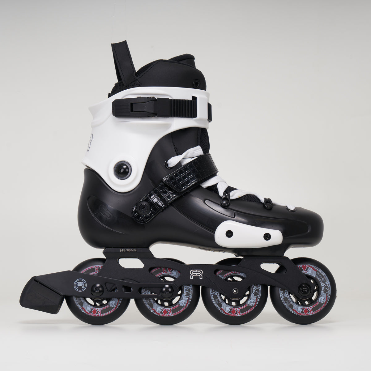 FR Skates FRW 80 (FRX Womens) - Black/White