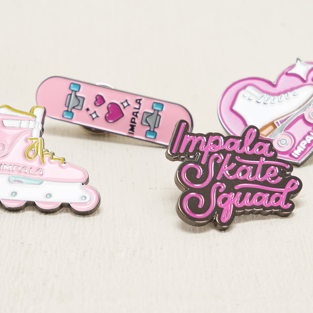 Impala Enamel Pin Pack (set of 4)