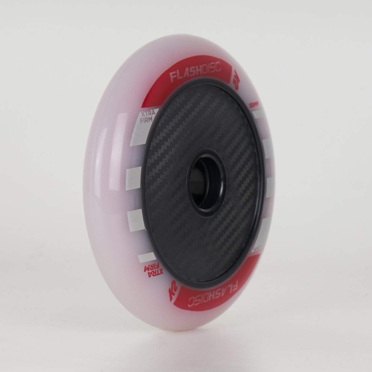 K2 Flashdisc 125mm Wheel - Sold Individually-K2-125mm,atcUpsellCol:upsellwheels,white