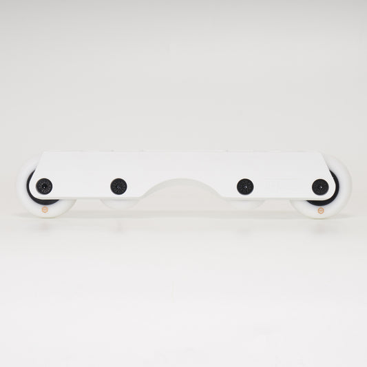 Kizer Fluid 4 Antirocker White Frames - Loco 'GET SET' Wheel/Frame Set