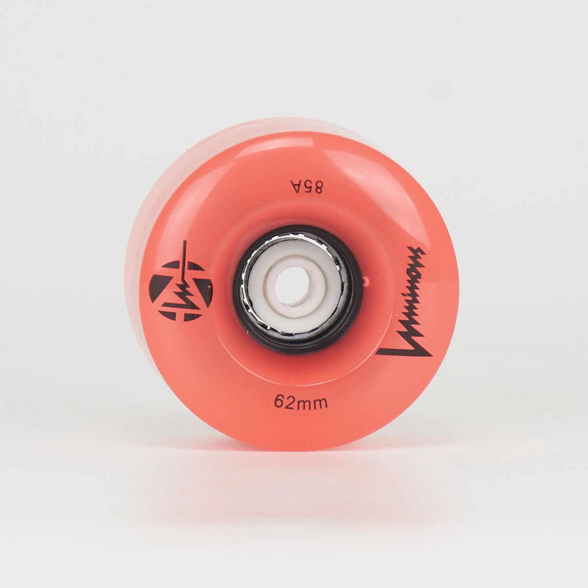 Luminous LED Light Up 62mm/85a Wheels - Coral Glow (Singles)