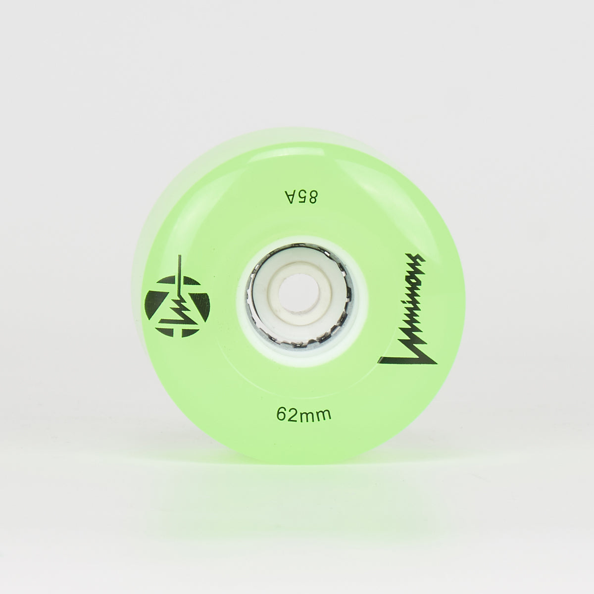 Luminous LED Light Up 62mm/85a Wheels - Green (Singles)