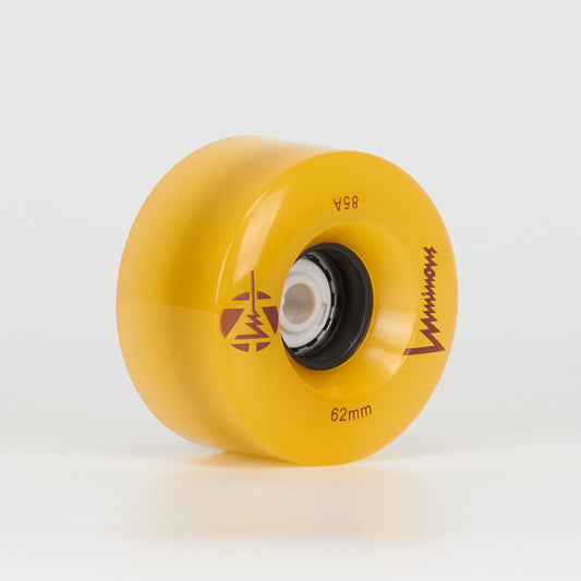 Luminous LED Light Up 62mm/85a Wheels - Sunray Glow (Singles)