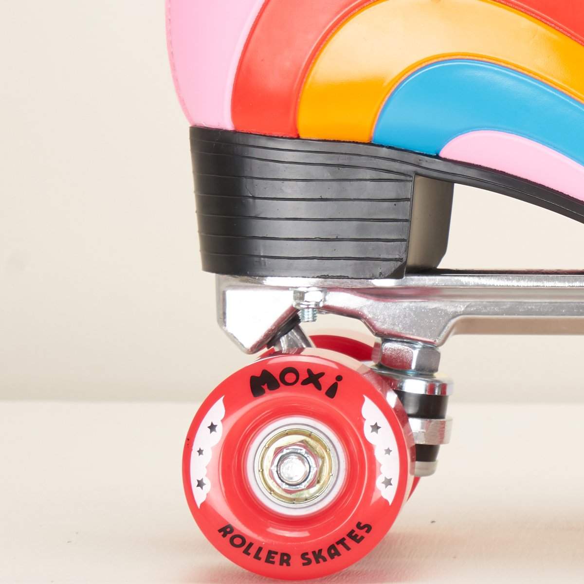 Moxi Rainbow rider Rollerskates - Bubblegum pink-Moxi-62mm,Adult Quad Skates,pink,Quad / Roller Skate,regular,Roller Skates,womens
