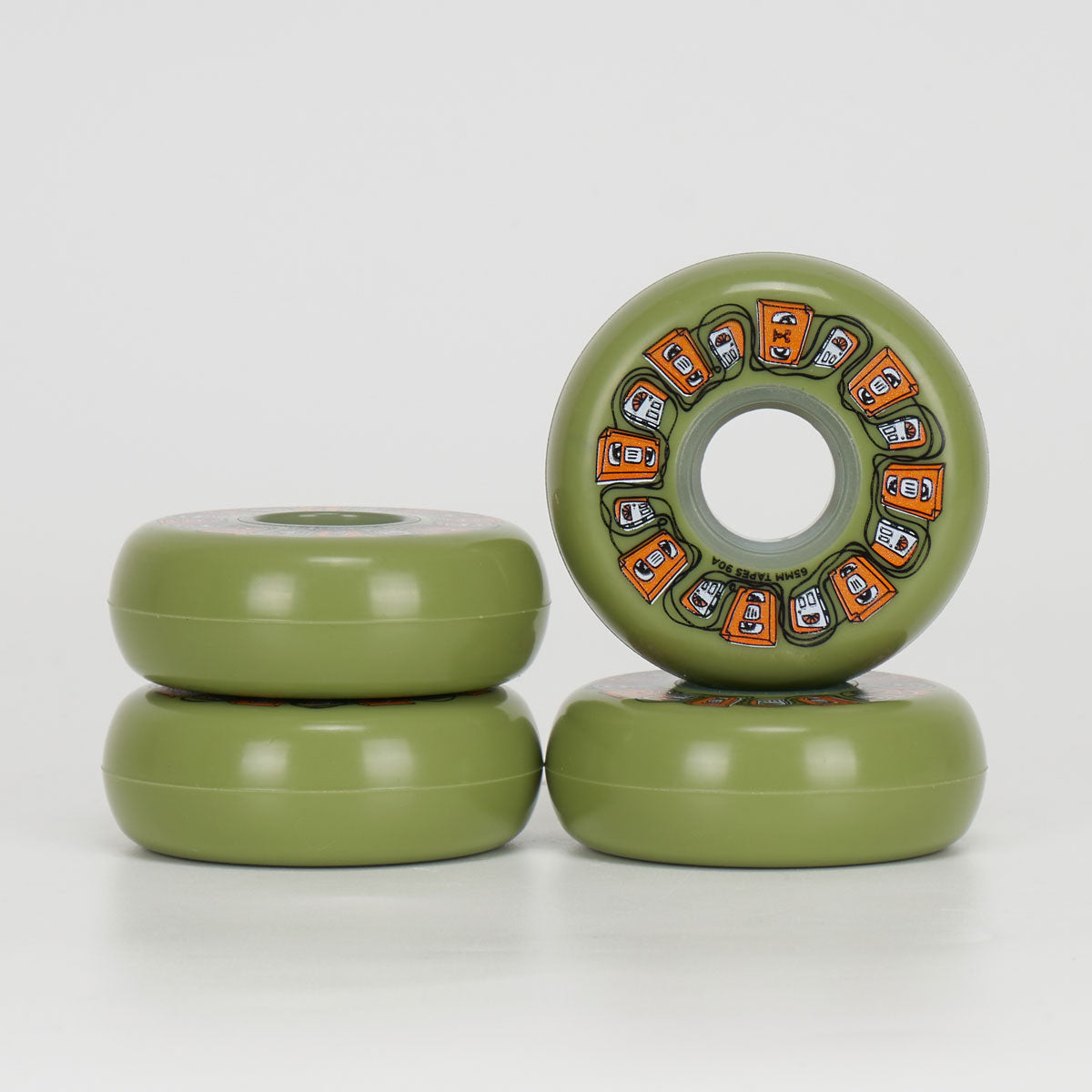 Mushroom Blading Tapes Wheels 65mm - 4 Pack