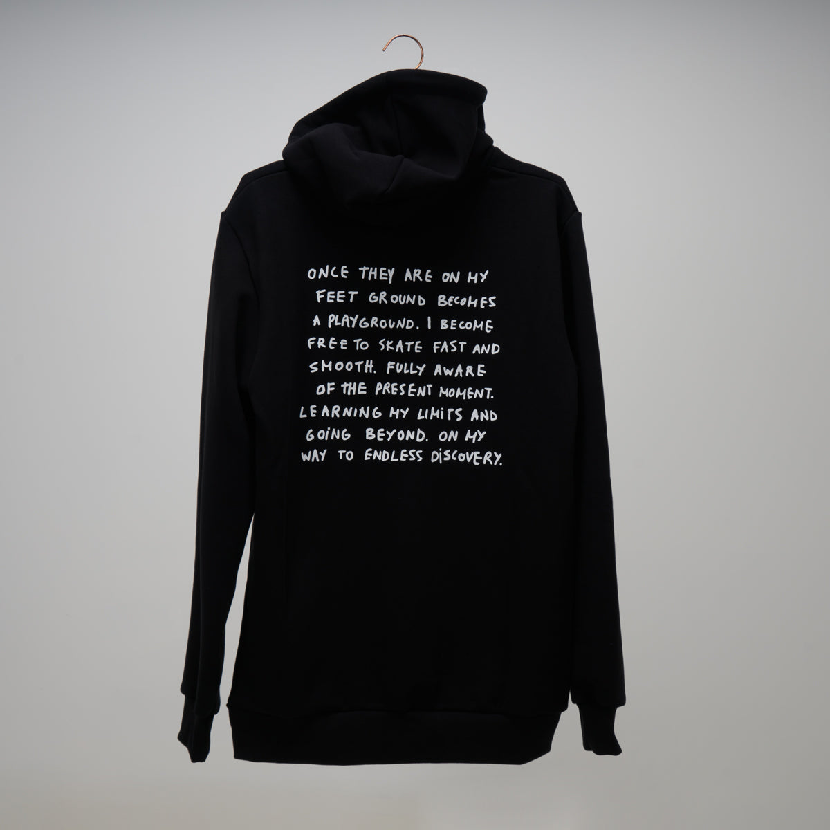 NJ Nils Jansons 'Magic Boots' Hoodie - Black