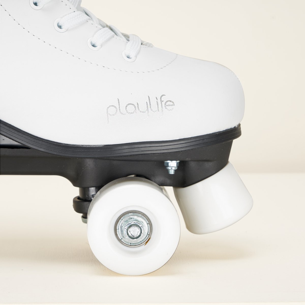 Playlife Kids Classic White Adjustable Skates
