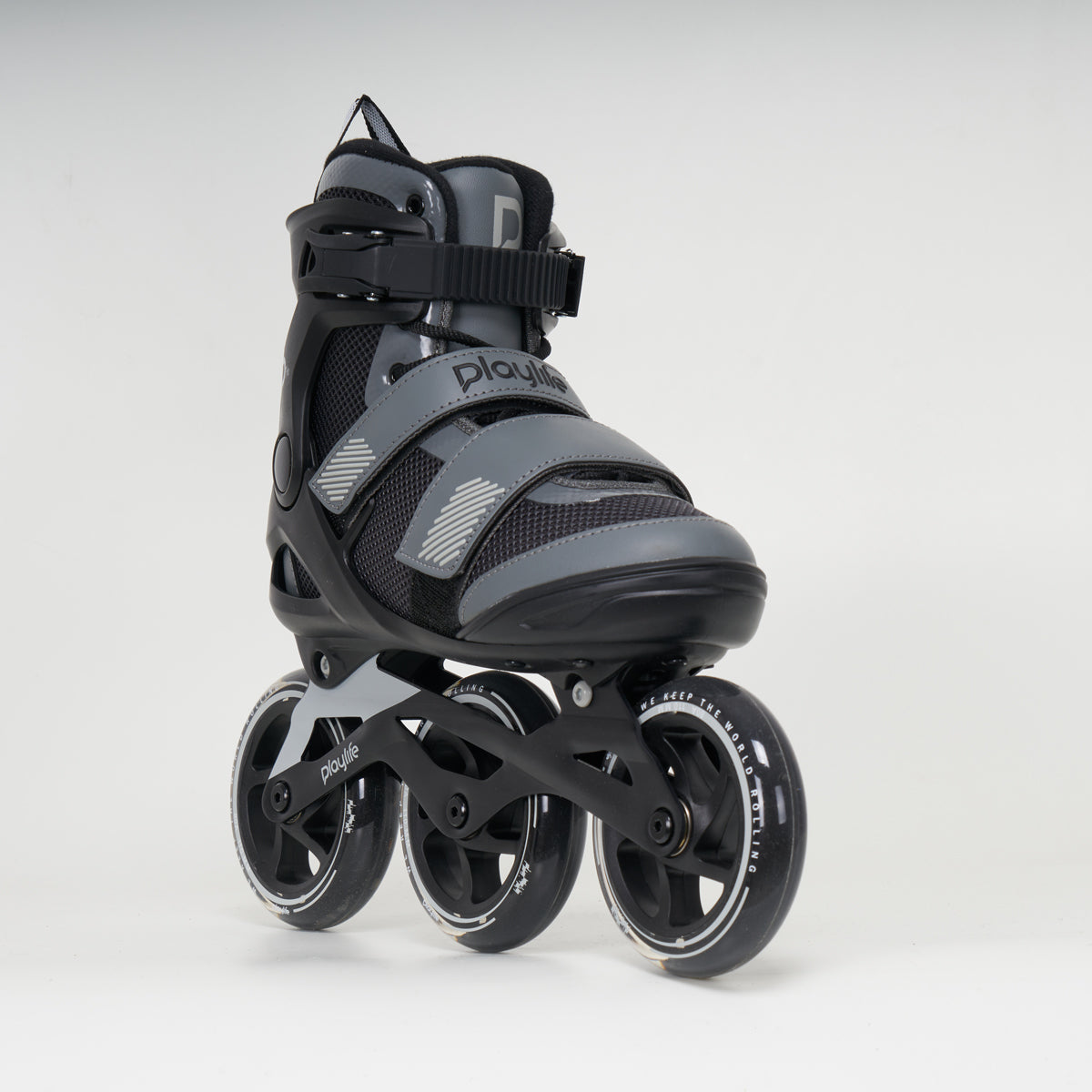 Playlife GT 110 Inline Skates - Unisex - Black / Grey
