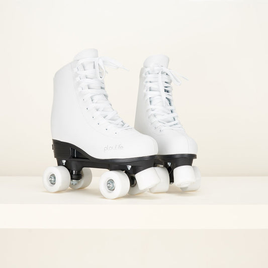 Playlife Kids Classic White Adjustable Skates