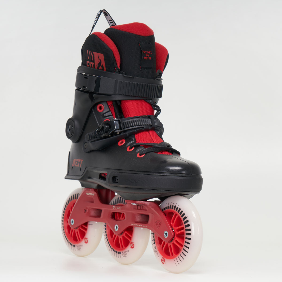 Powerslide Next 110 Skates - Black / Red