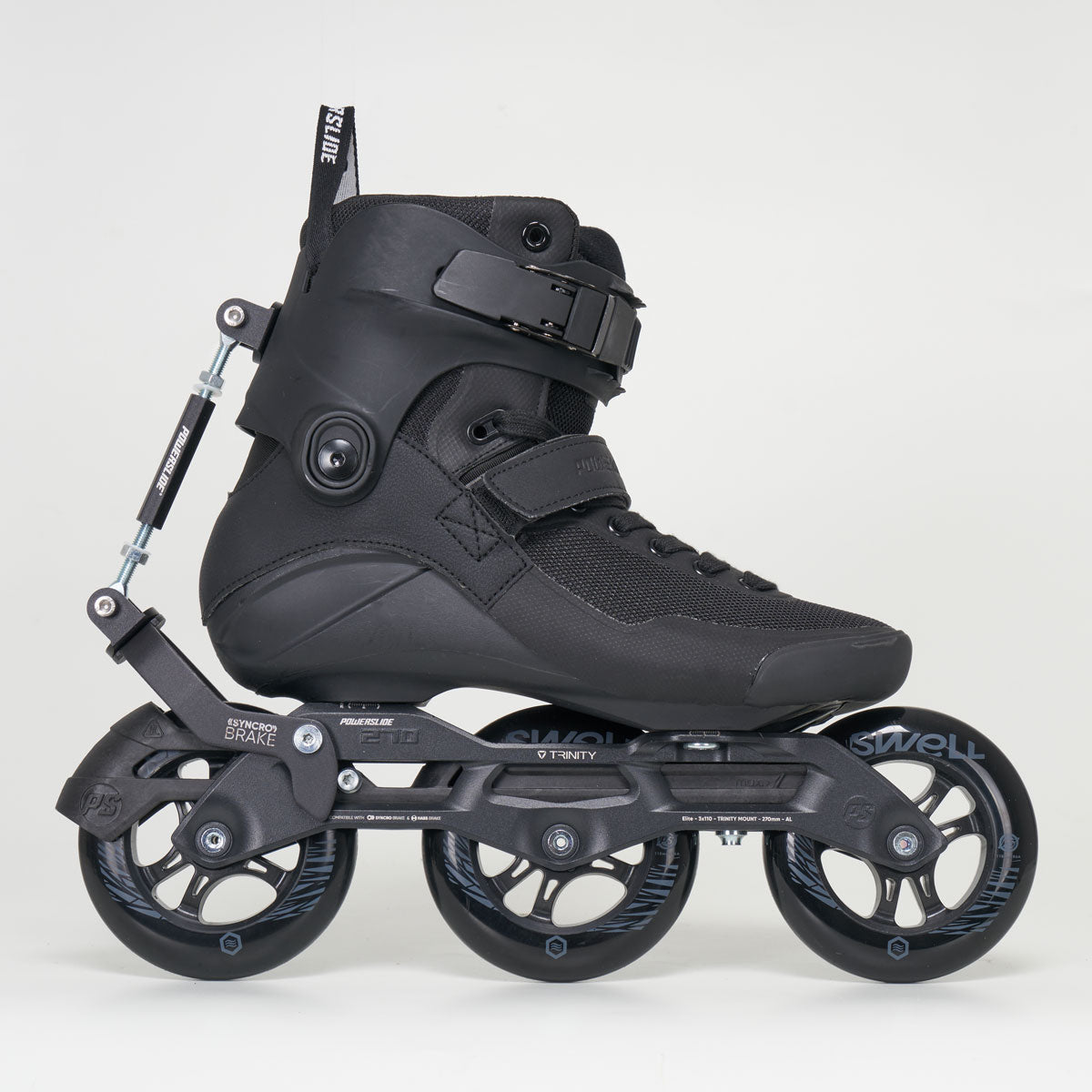 Powerslide Swell 110 Triple Black Syncro Skates