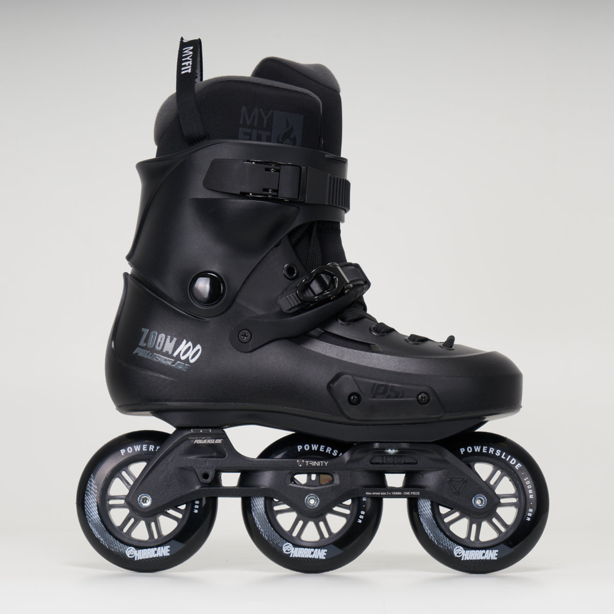 Powerslide Zoom Pro 100 Inline Skates - Unisex - Black