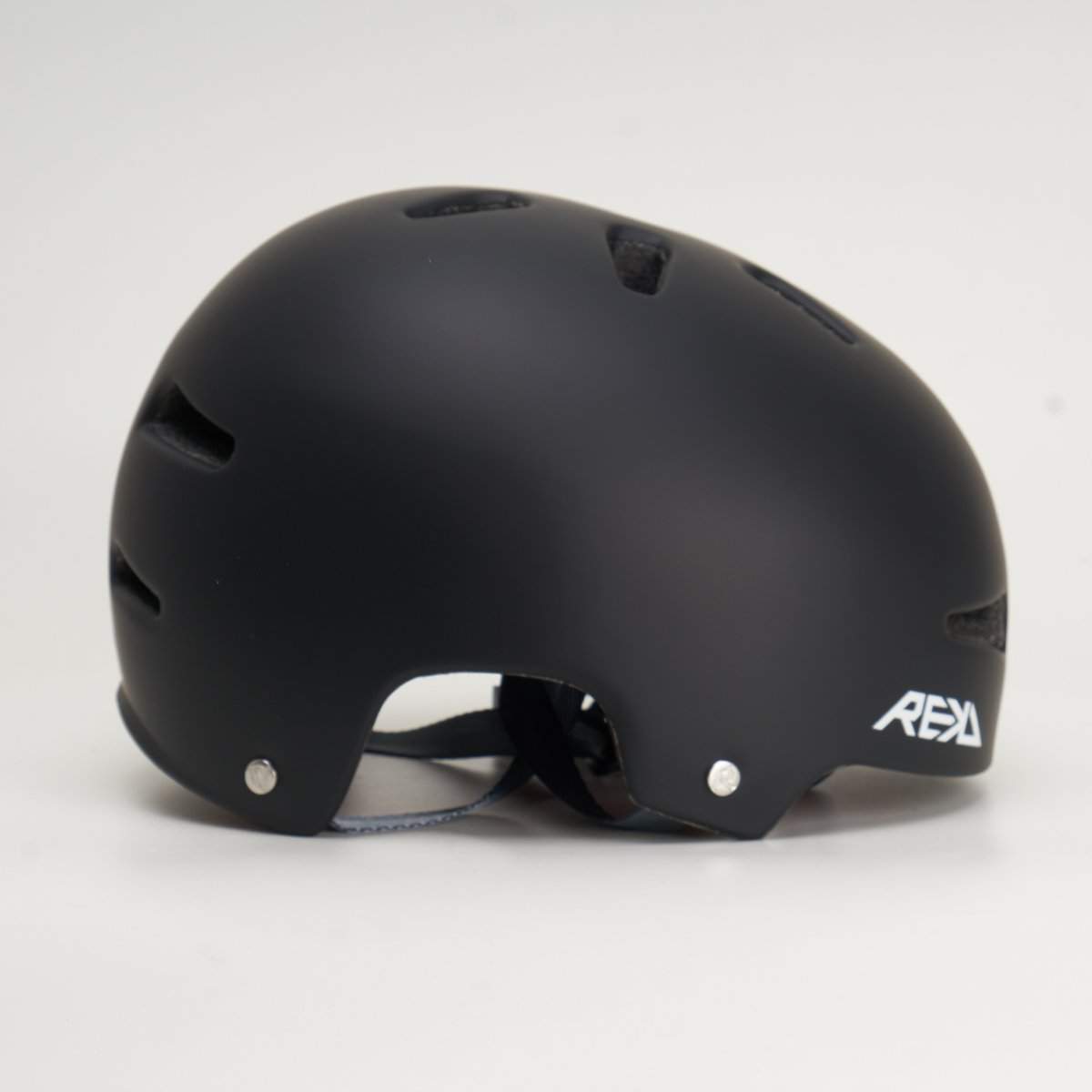 REKD Ultralite In Mold Black Helmet-REKD Protection-Aggressive Skate,black,Helmets,Protective Gear