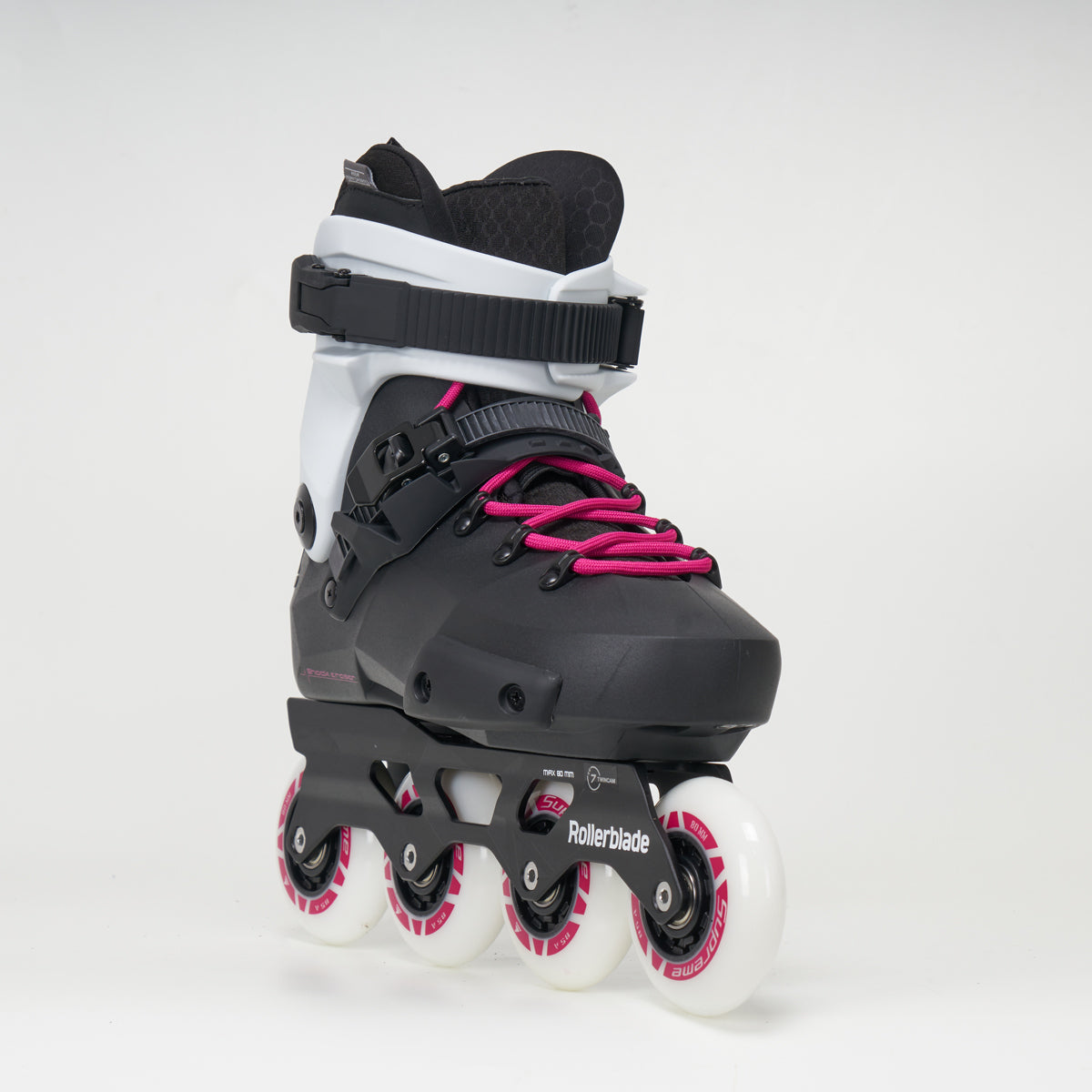 Rollerblade Twister Edge Woman's Inline Skates - Grey/White/Pink
