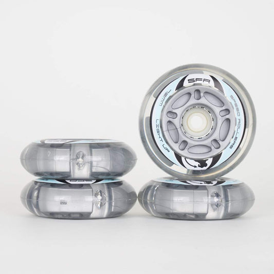 SFR Multi Colour Light up LED Wheels 72mm