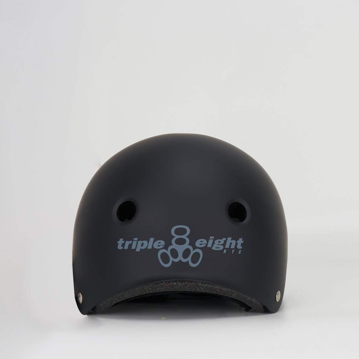 Triple 8 Dual Certified w/ EPS Helmet Matte Black-Triple 8-Aggressive Skate,black,Helmets,Protective Gear