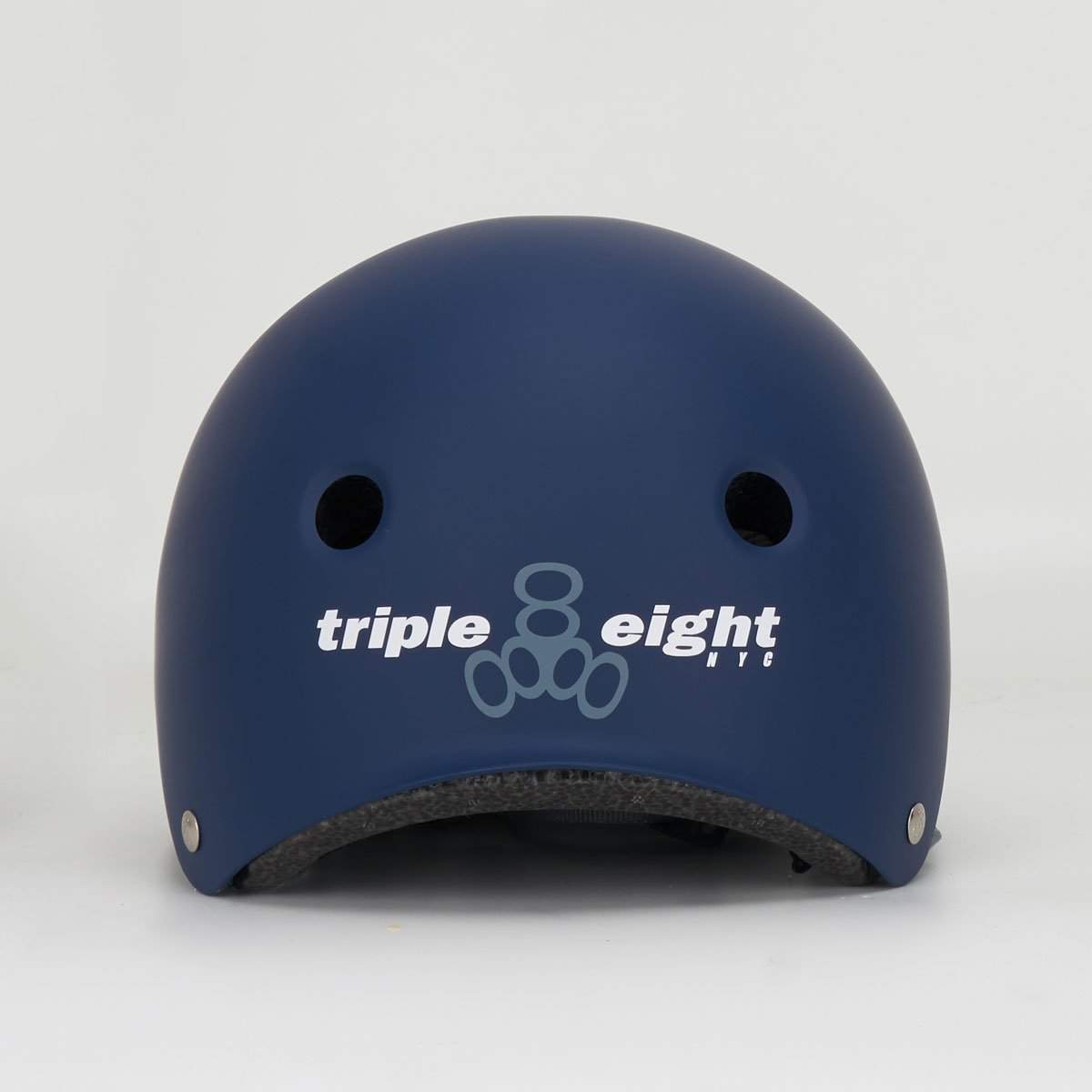 Triple 8 Dual Certified w/ EPS Helmet Matte Blue-Triple 8-Aggressive Skate,blue,Helmets,Protective Gear