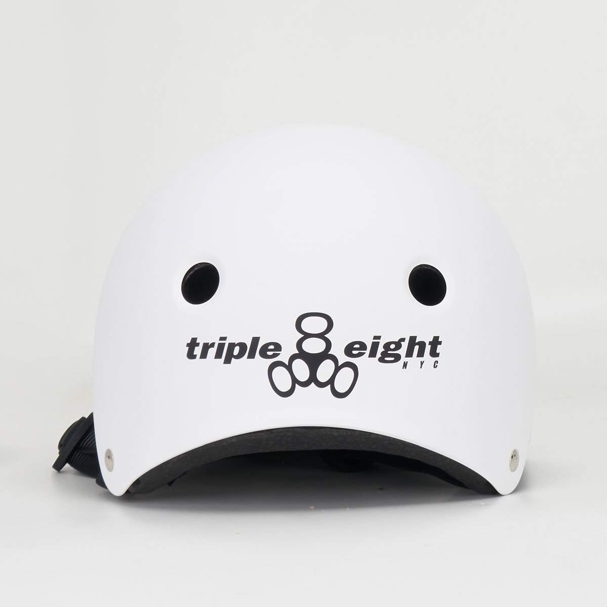 Triple 8 Dual Certified w/ EPS Helmet White-Triple 8-Aggressive Skate,Helmets,Protective Gear,white