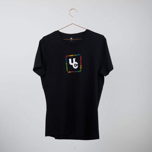 UC CL Slogan Black T-Shirt-Undercover Wheels-black