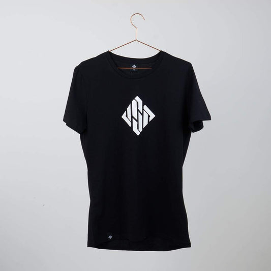 USD Diamond Black T-shirt-USD-Aggressive Skate,black,Clothing,T-shirts