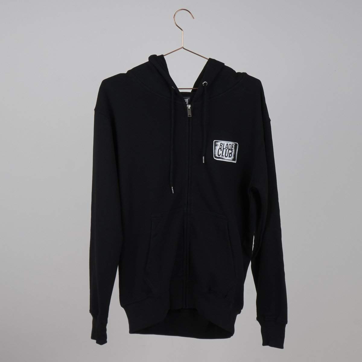 Blade Club Wednesday Adams Zip up Black Hoody