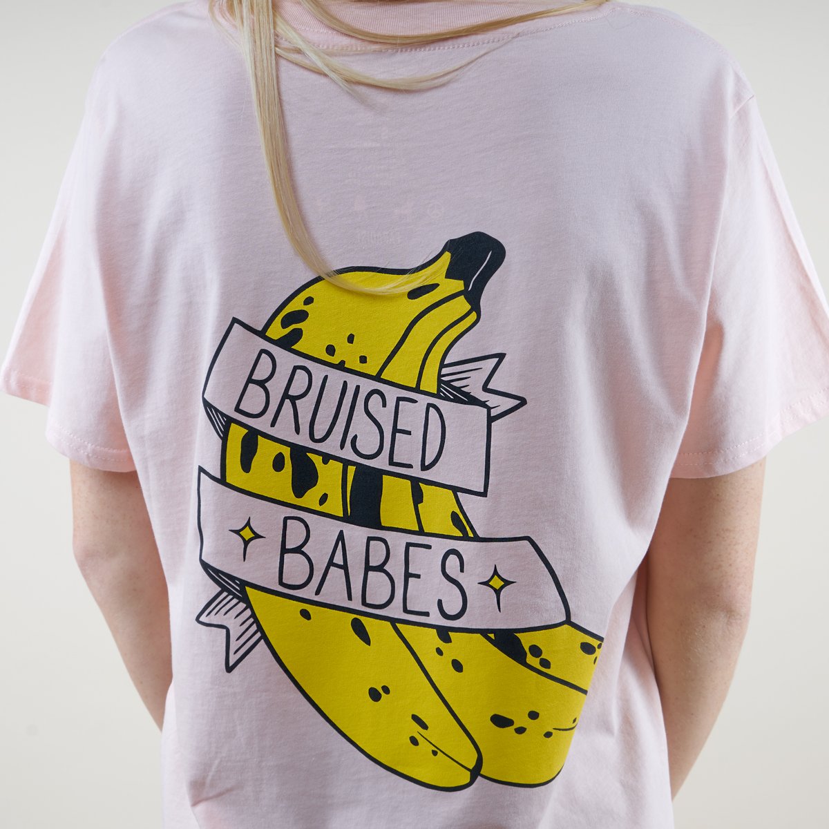 Paradise by Marawa 'Bruised Babes' Pink T shirt