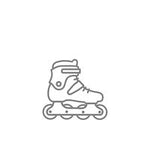 Junior inline skates icon