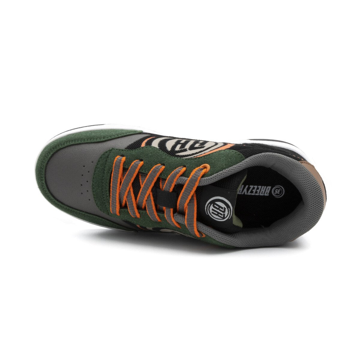 Breezy Rollers Hero 2 - Walk & Roll Shoes (Green)