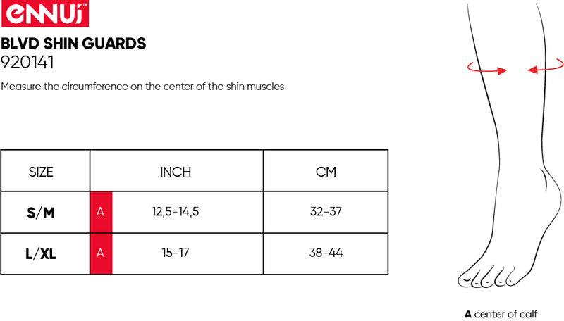 Product size chart