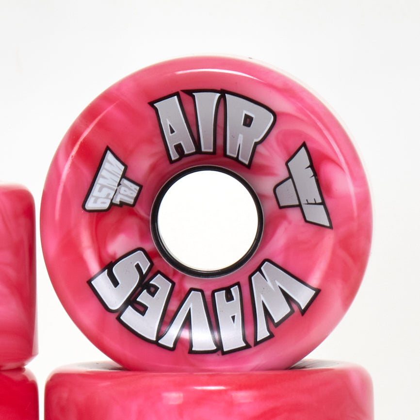 Airwaves 65mm/78a Wheels - Red/White Marble