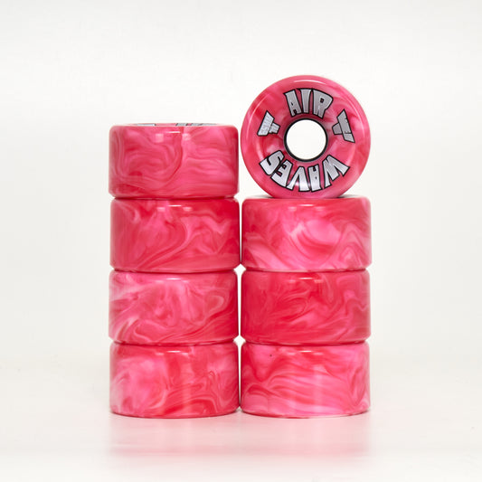 Airwaves 65mm/78a Wheels - Red/White Marble
