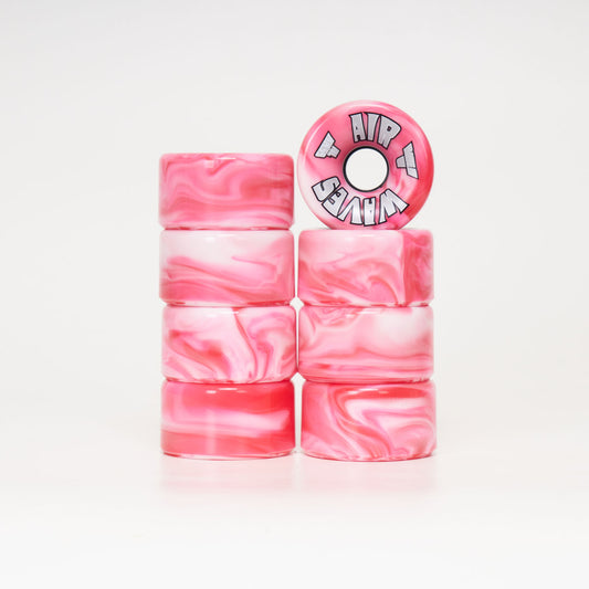 Airwaves 65mm/78a Wheels - Red/White Marble