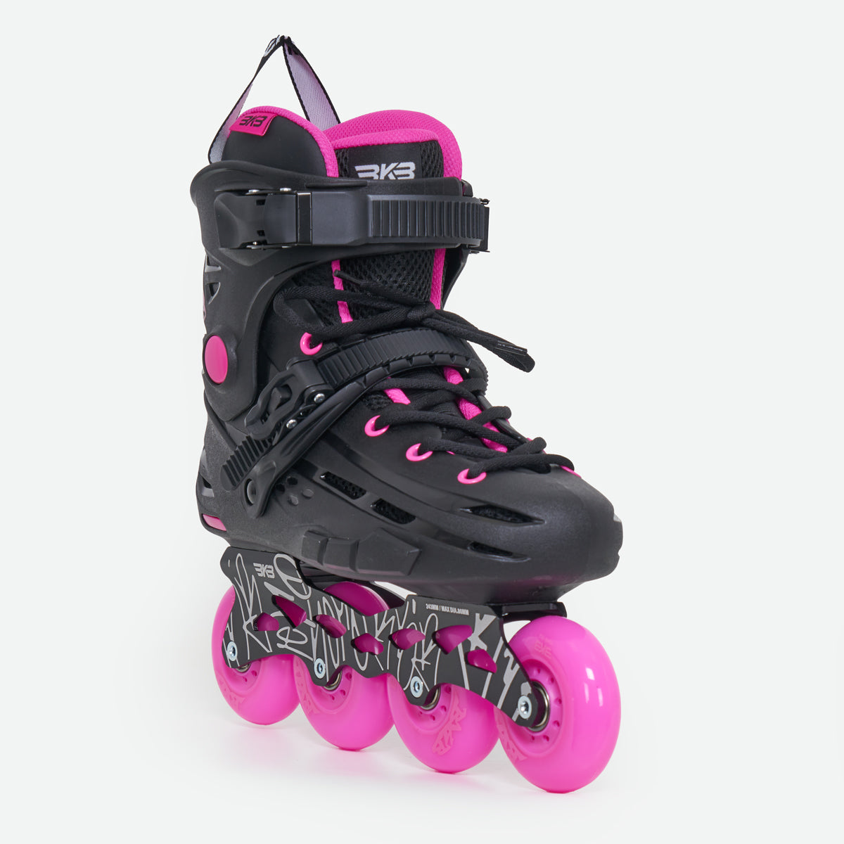 BKB Hero Inline Skates - Pink/Black - Loco Skates