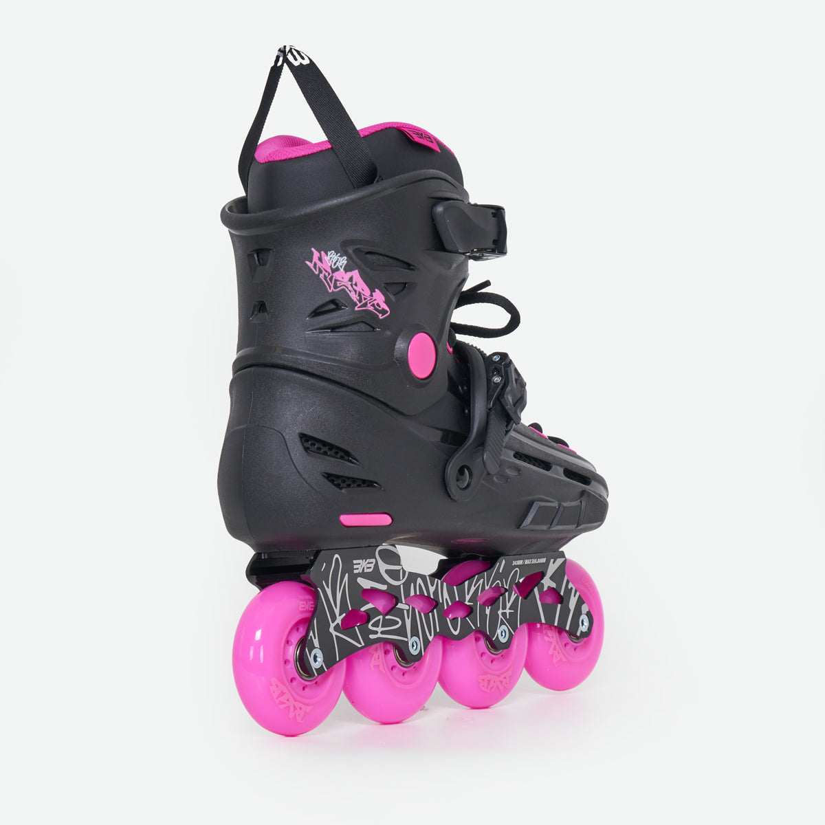 BKB Hero Inline Skates - Pink/Black - Loco Skates