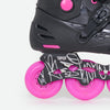 BKB Hero Inline Skates - Pink/Black - Loco Skates